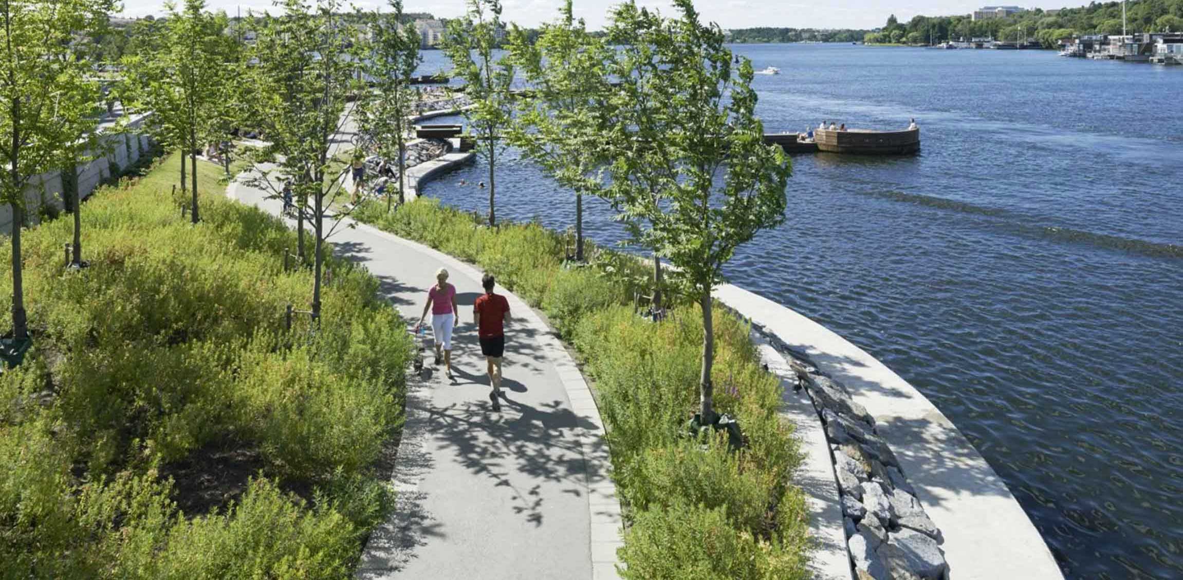 Đường chạy bộ ven sông Novaworld Đà Lạt