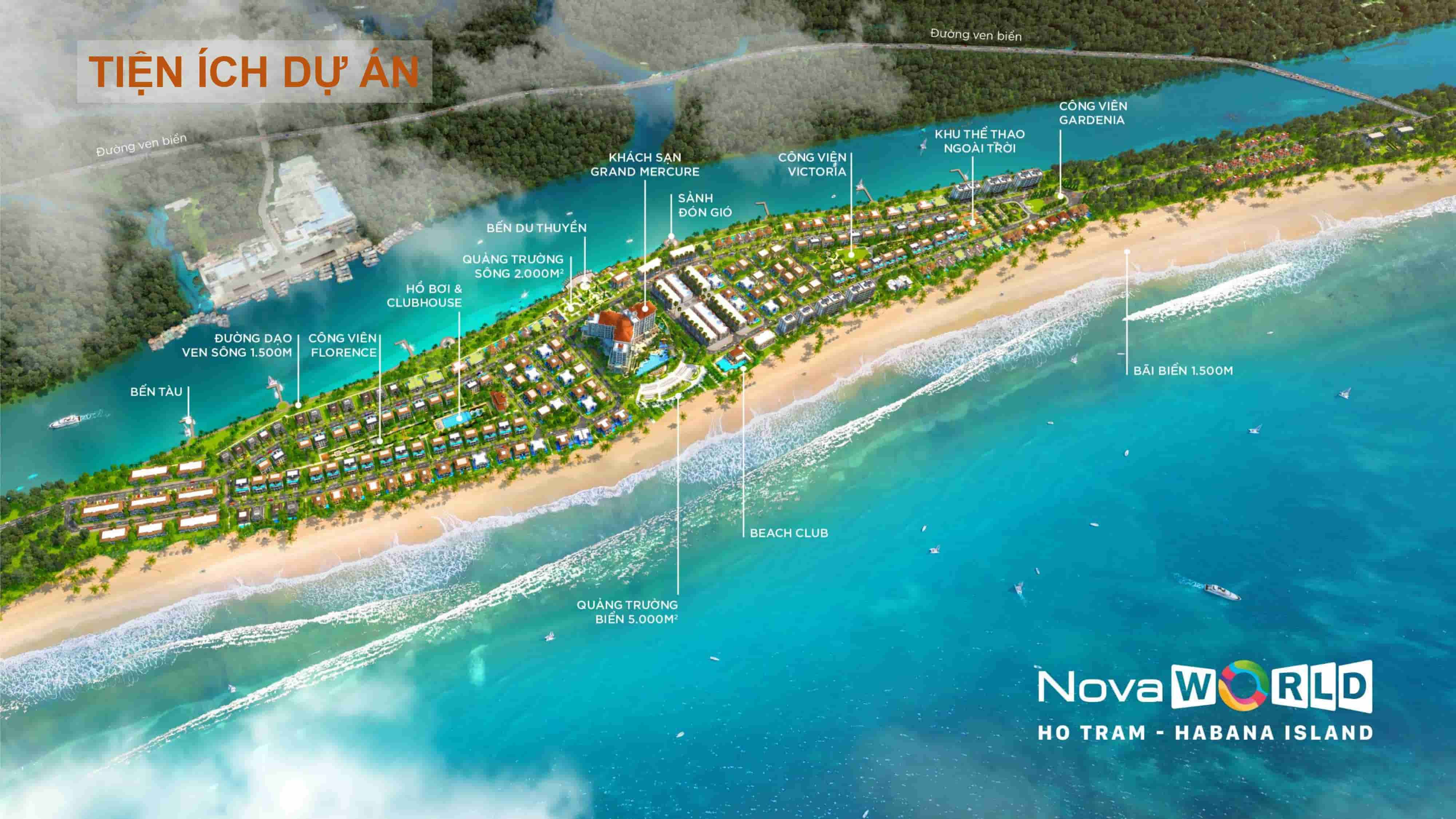 Tiện ích Habana Hồ Tràm