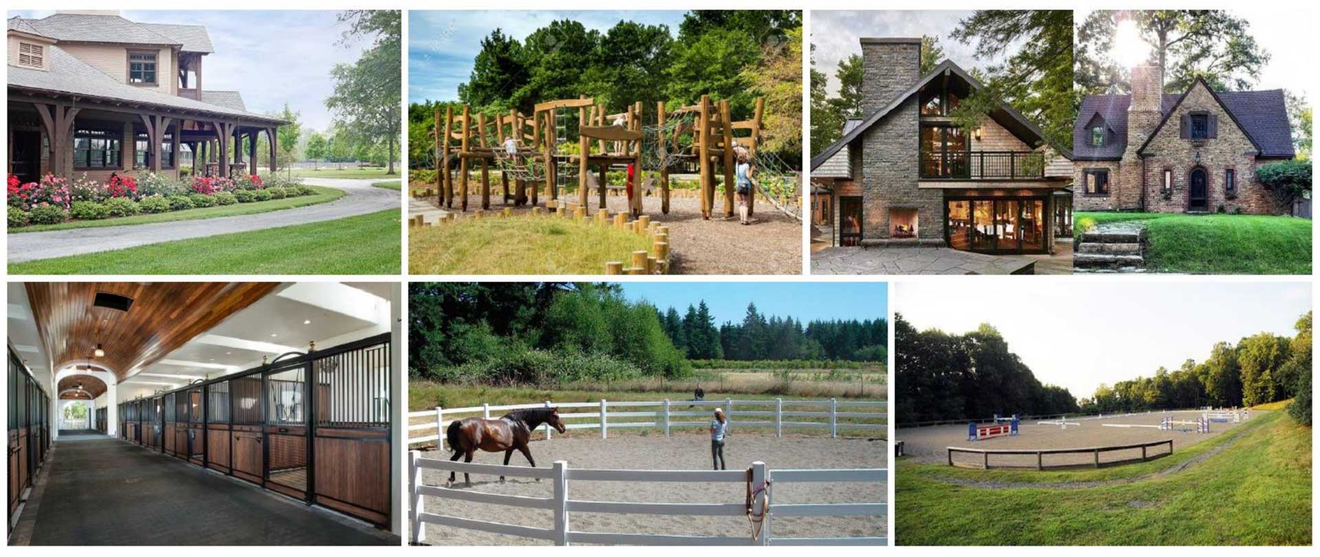 Kiến trúc cảnh quan khu giải trí láng ngựa - Happy Beach Hồ Tràm