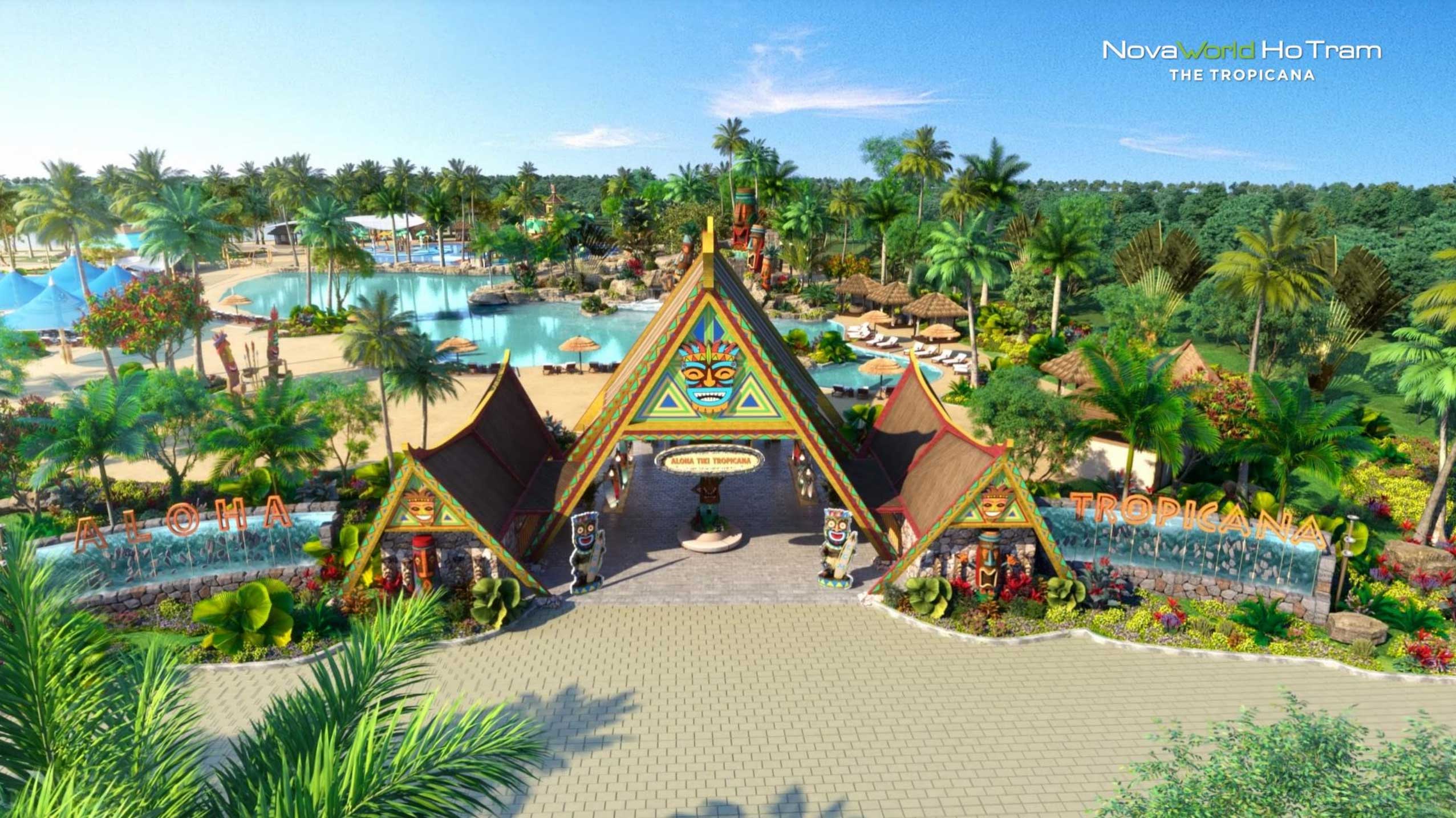 Khu giải trí Aloha tại Tropicana Hồ Tràm