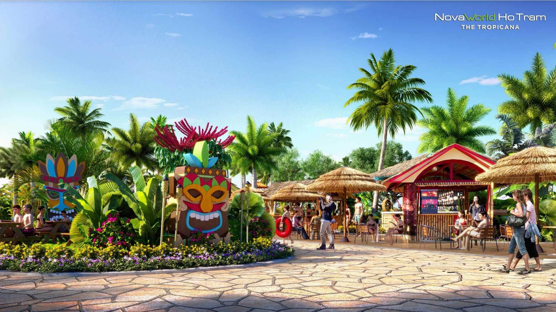 Khu giải trí Aloha tại Tropicana Hồ Tràm