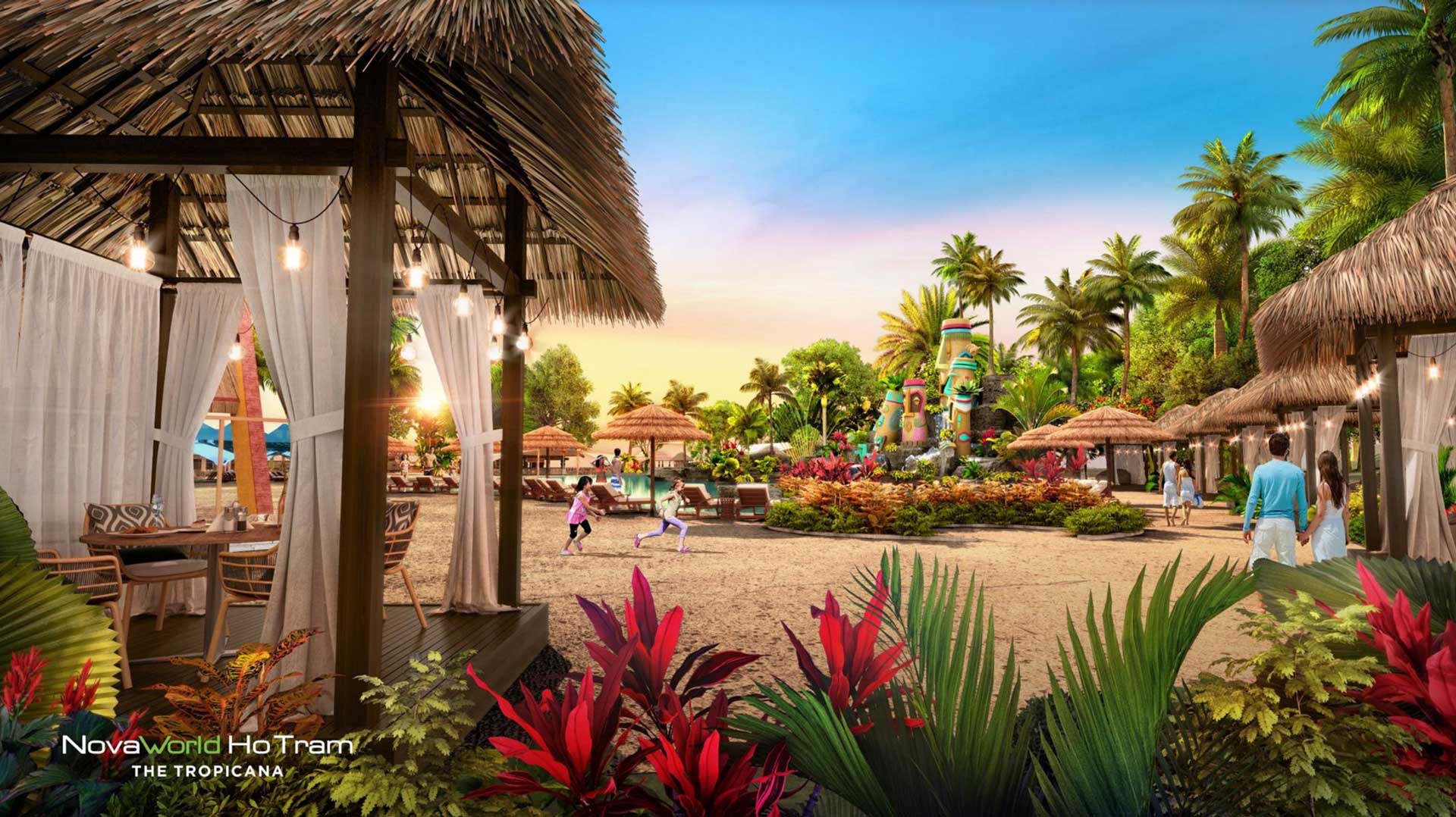 Khu giải trí Aloha tại Tropicana Hồ Tràm