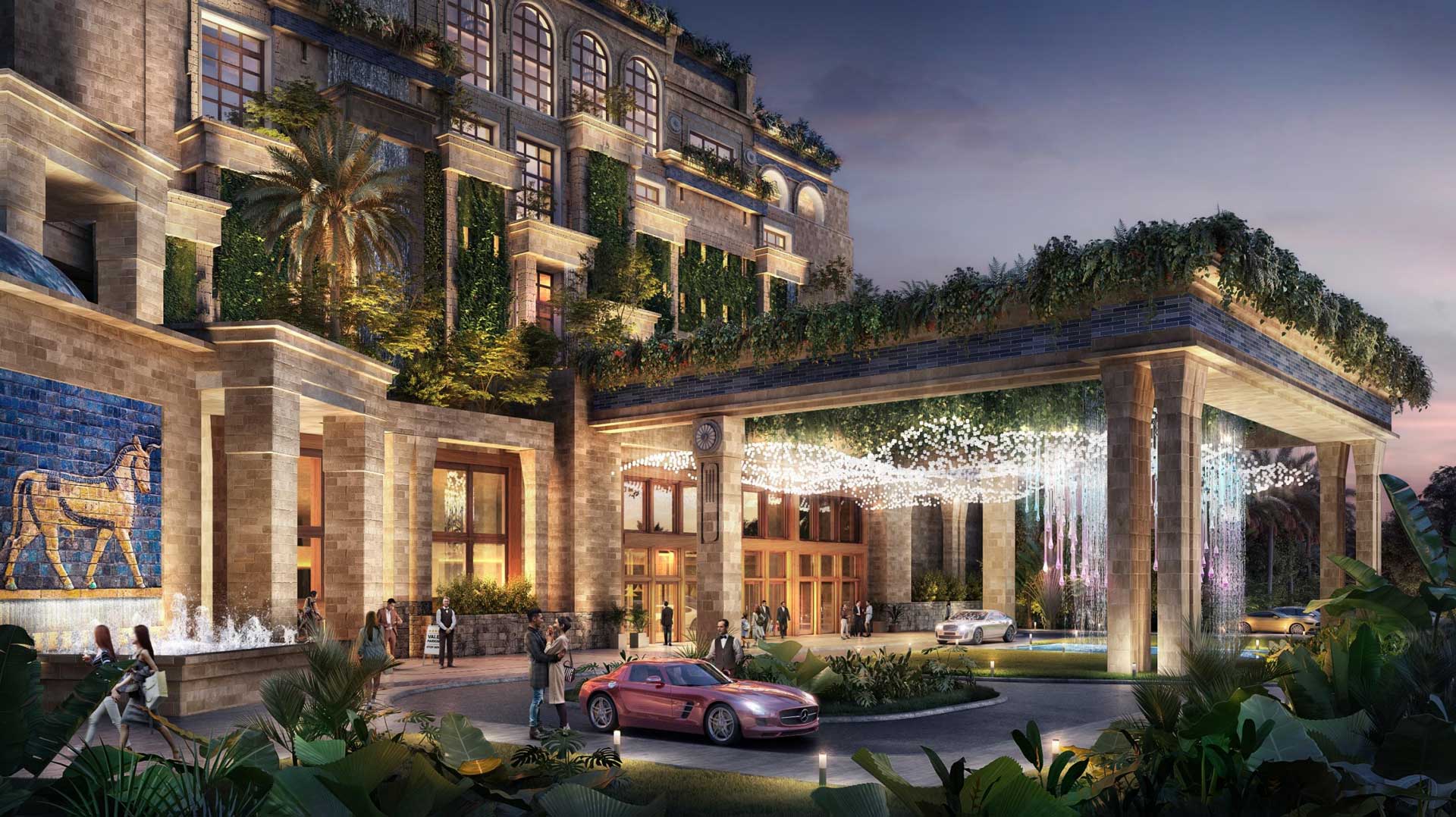 Hotel Babylon tại Tropicana Hồ Tràm