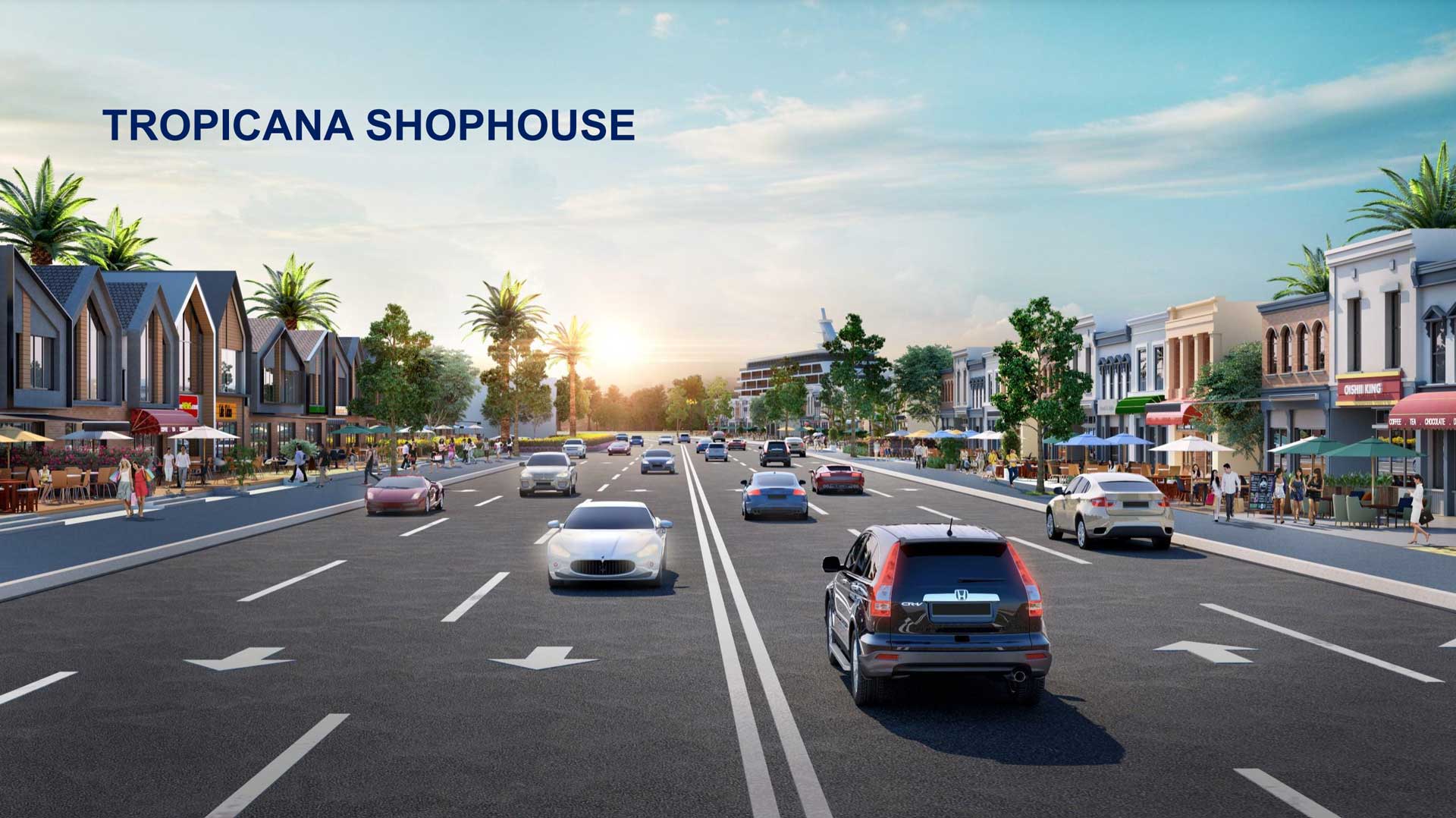 Tropicana Shophouse tại Tropicana Hồ Tràm