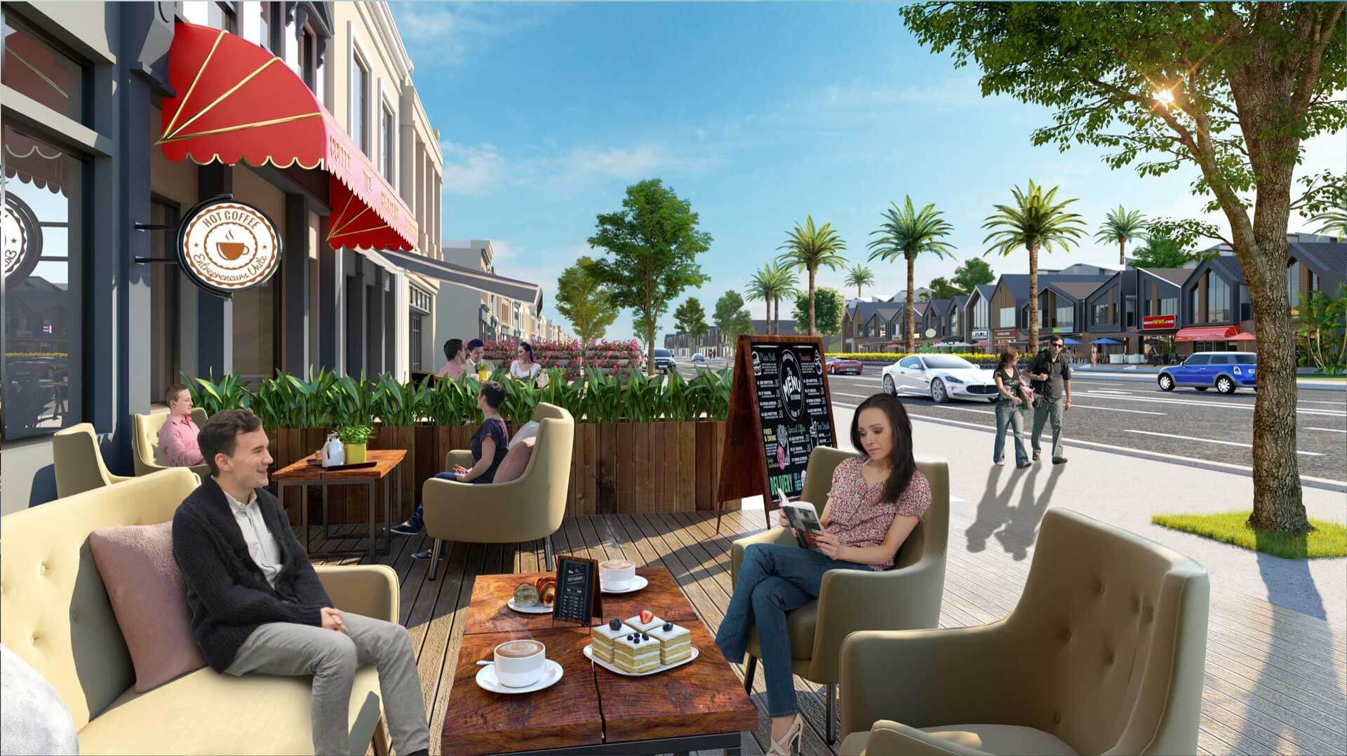 Tropicana Shophouse tại Tropicana Hồ Tràm