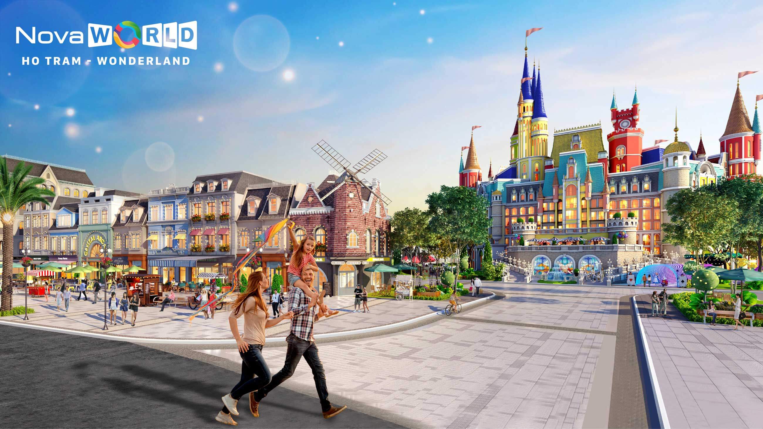 Phối cảnh Wonderland Hồ Tràm