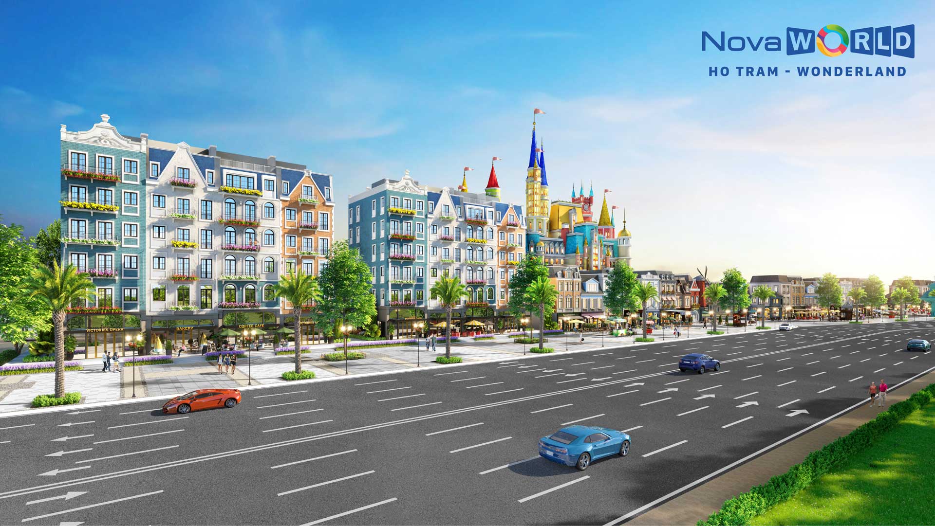 Phối cảnh Boutique Hotel Wonderland Hồ Tràm