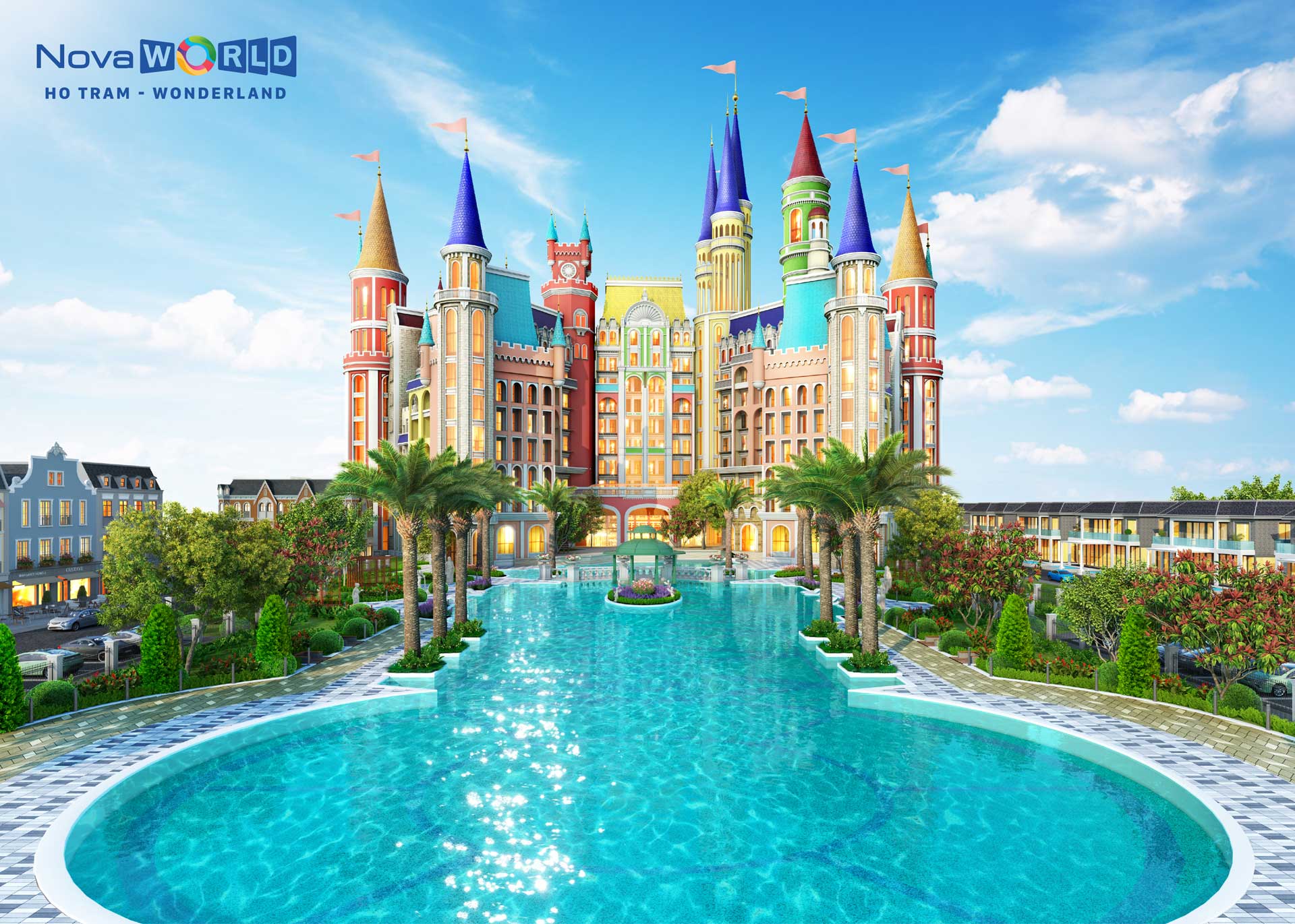 Hồ bơi nước tràn Wonderland Hồ Tràm