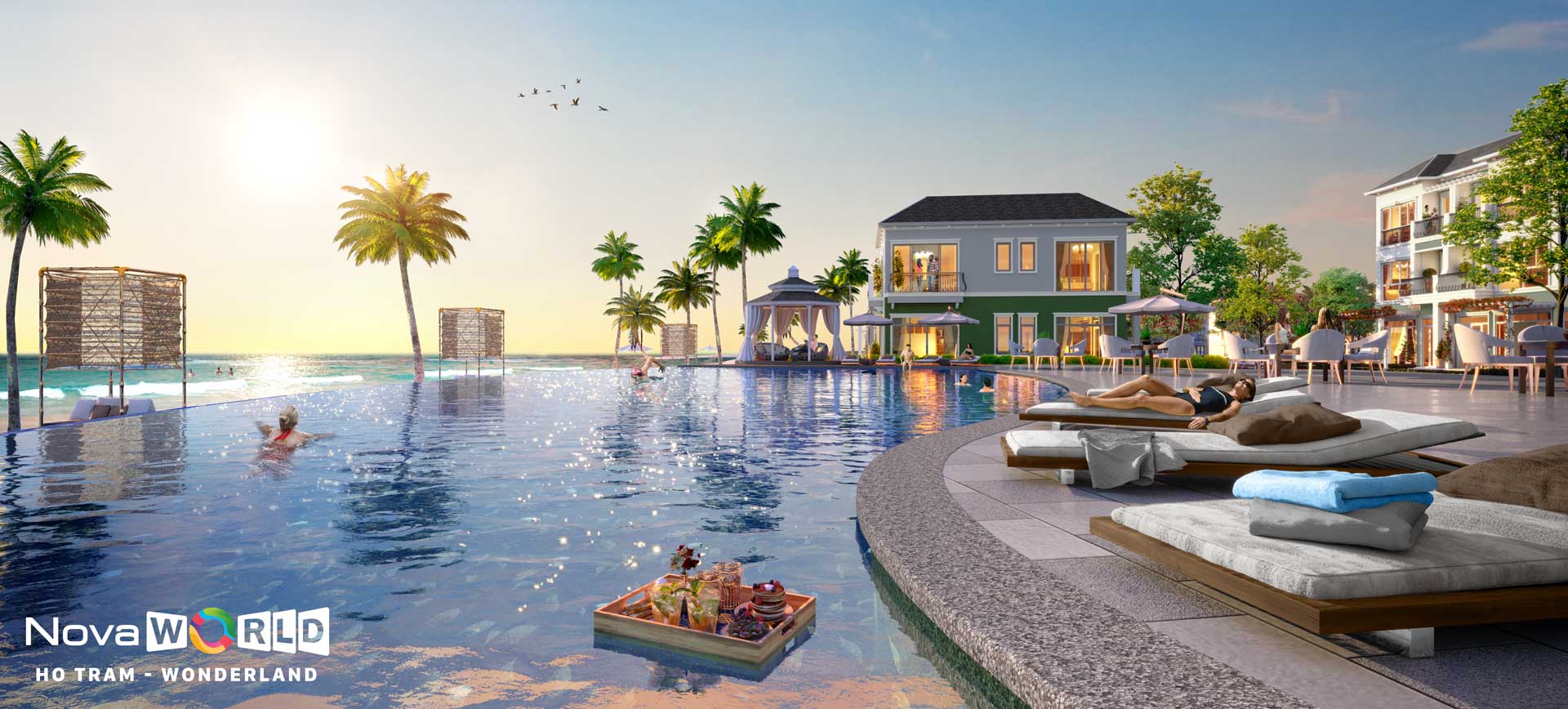 Hồ bơi vô cực Wonderland Hồ Tràm