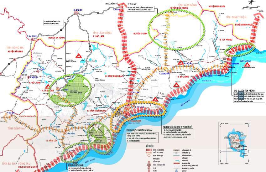 Bản đồ vị trí dự án NovaWorld Phan Thiết