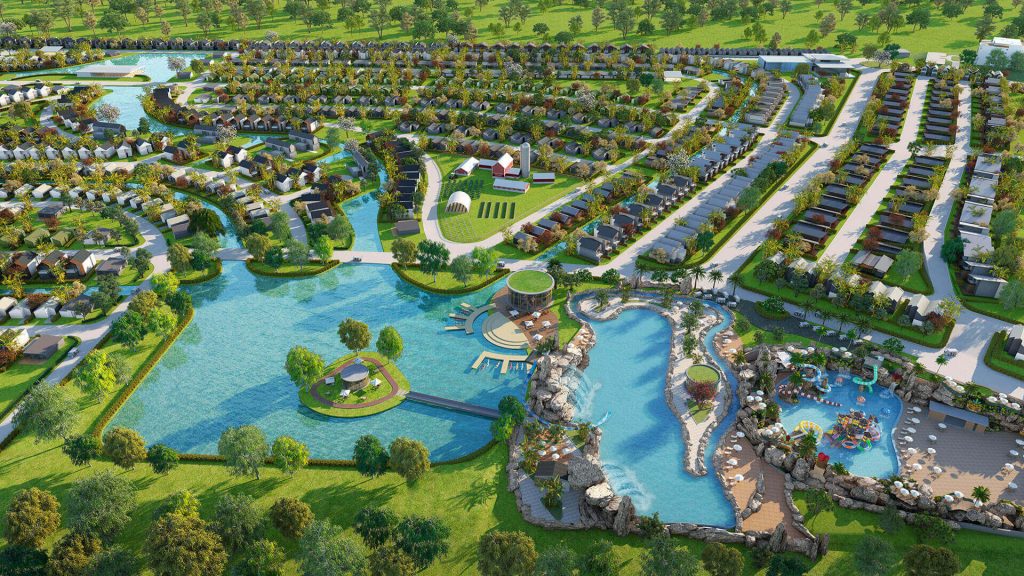 Phối cảnh NovaWorld Hồ Tràm Bình Châu