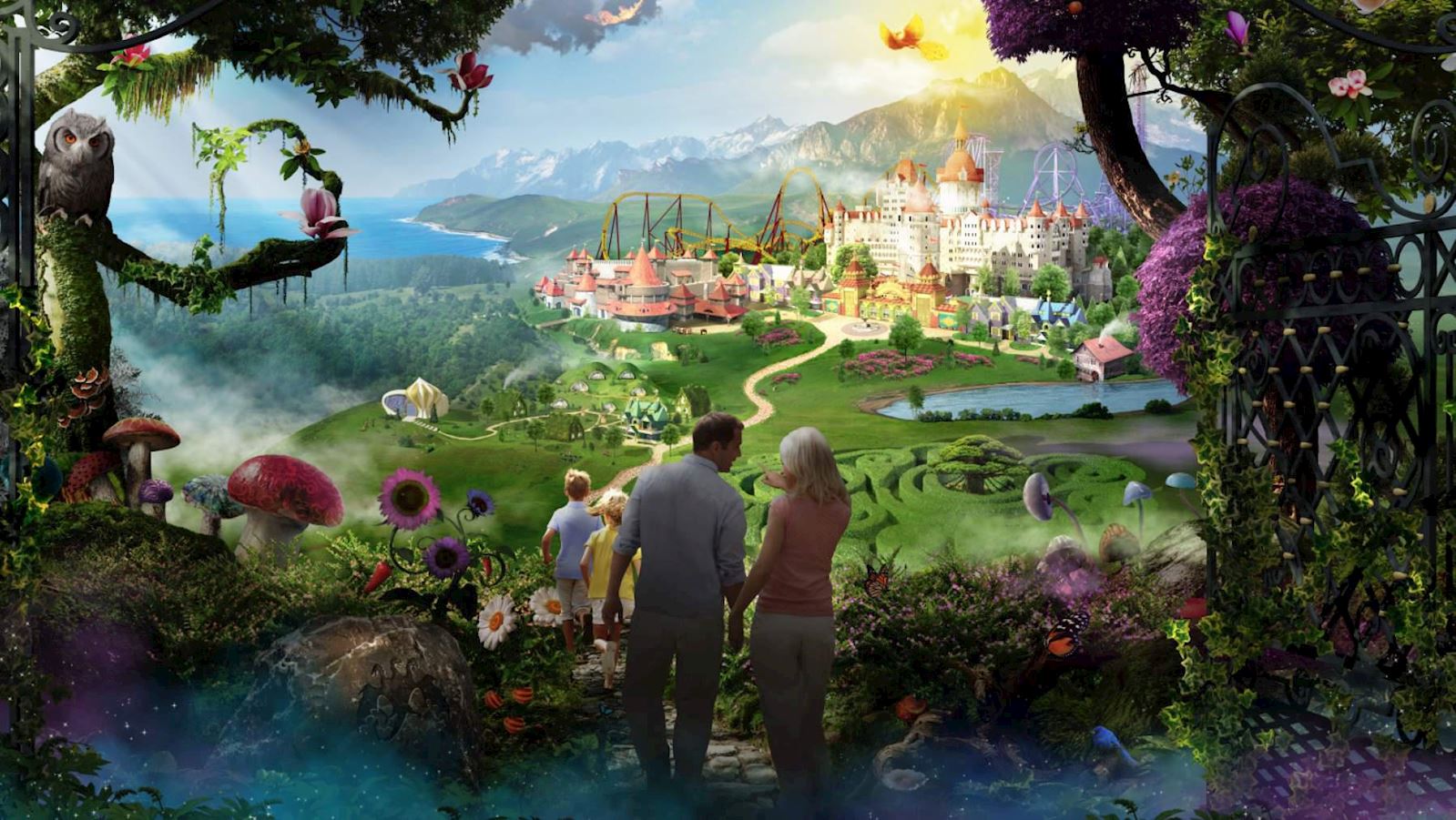 Làng chủ đề trong NovaWorld đẹp như truyện cổ tích thần tiên