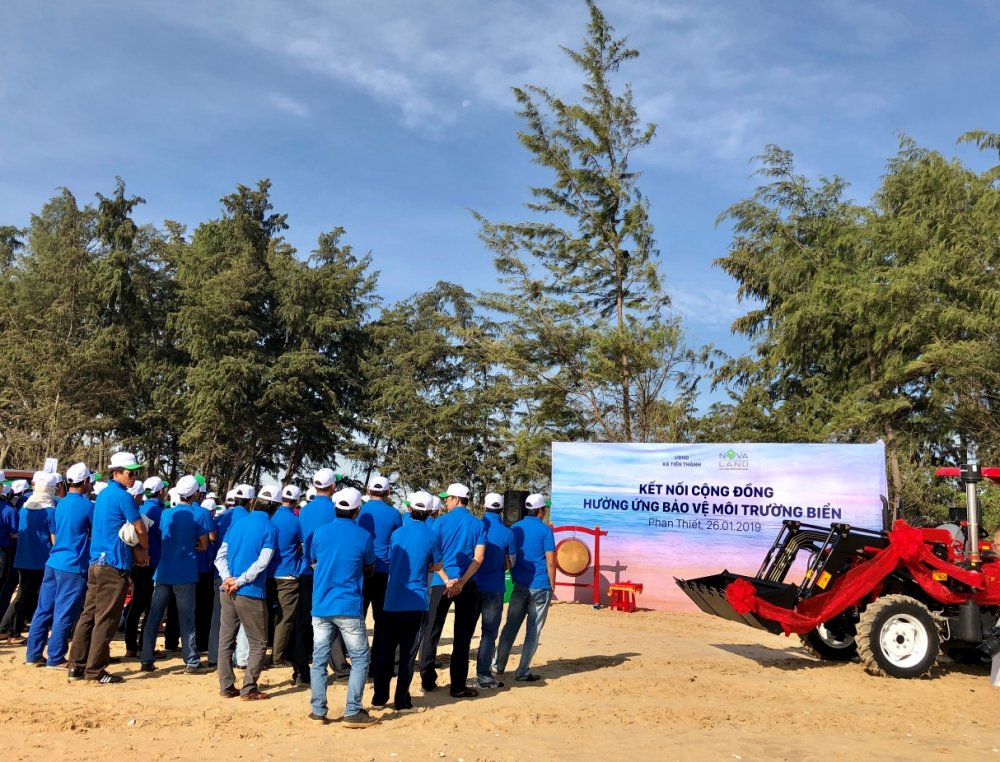 Novaland chung tay bảo vệ môi trường