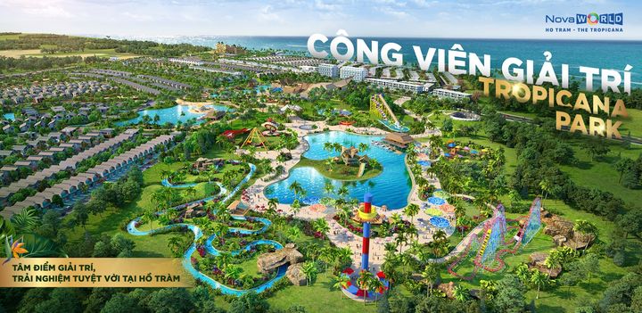 Sở Hữu Happy Beach Villas, Trải Nghiệm Đa Hình Thức Giải Trí Tại Tropicana Park