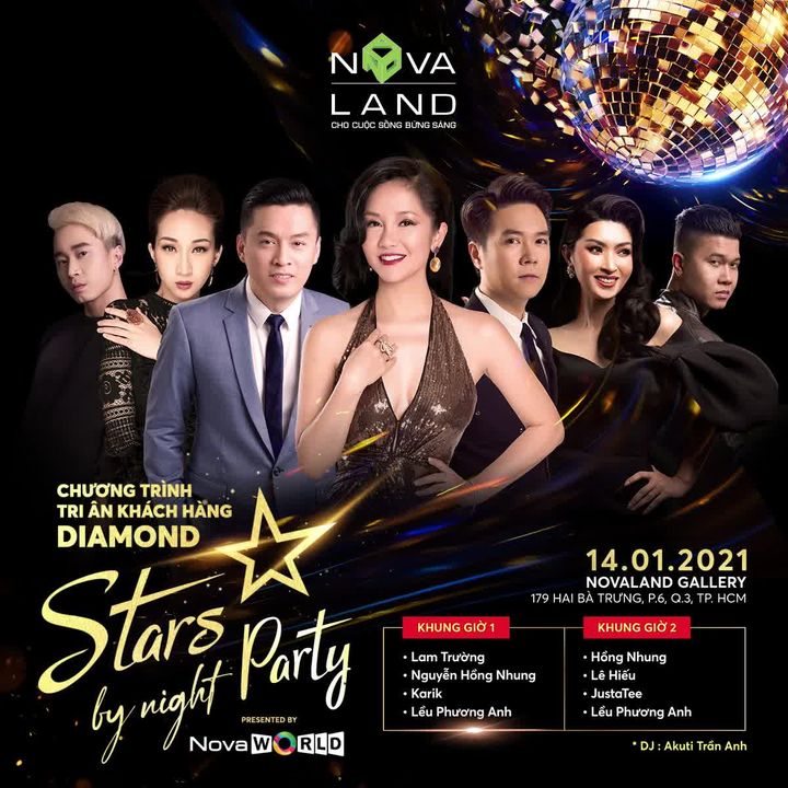 Những Bản Hit Làn Sóng Xanh Huyền Thoại Tại Sân Khấu Stars By Night Party 14/01