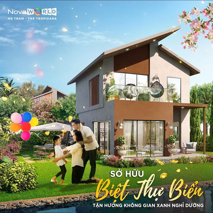 Sở Hữu Biệt Thự Biển - Tận Hưởng Không Gian Xanh Nghỉ Dưỡng