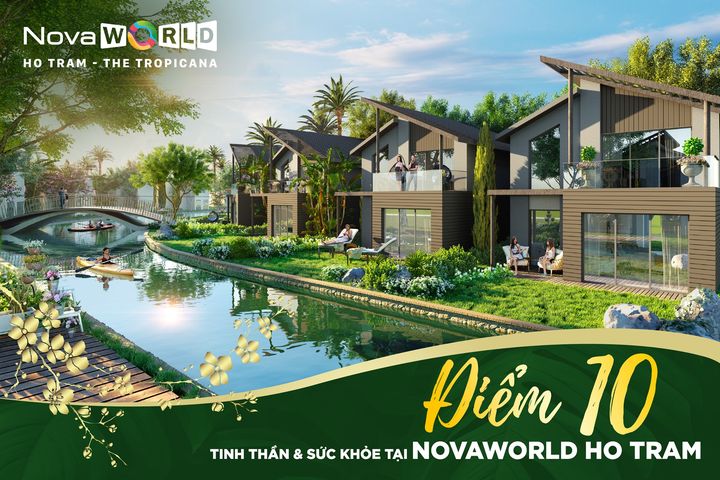 Biệt Thự Biển Tropicana – Ngôi Nhà Thứ 2 Xứng Đáng “Điểm 10” Cho Tinh Thần & Sức Khoẻ